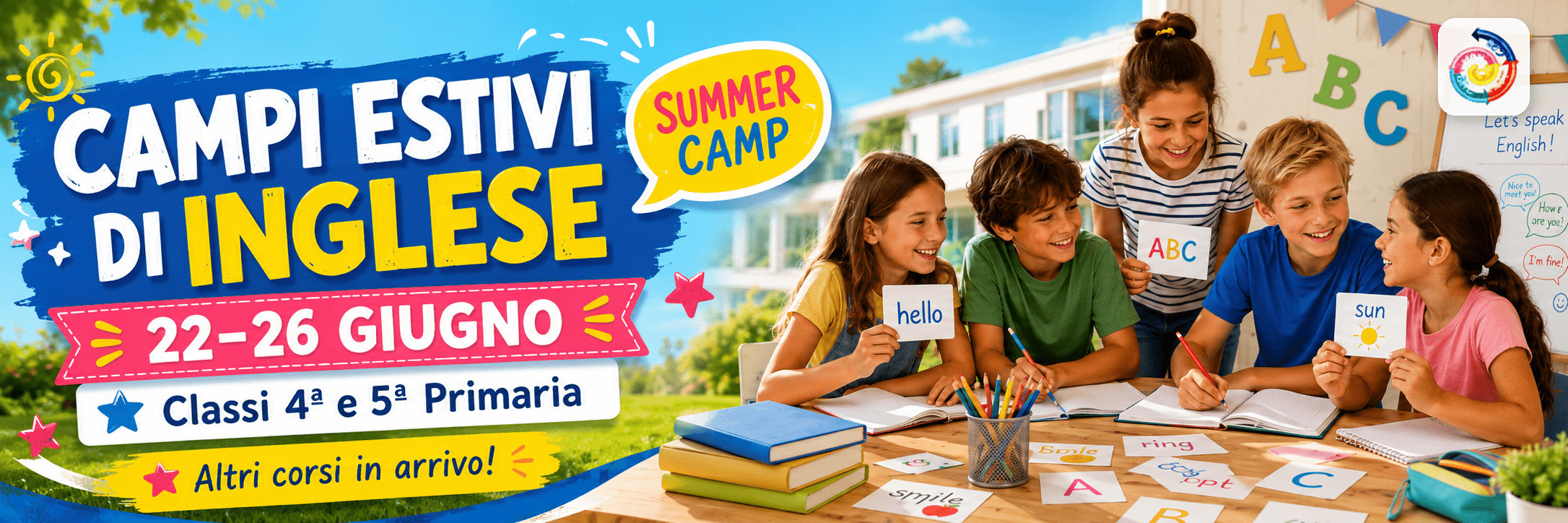 Campi estivi di lingua inglese – Scuola Primaria