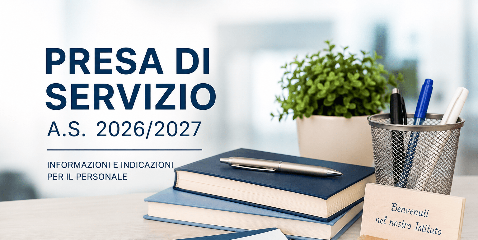 DOCENTI E ATA AVVISO INIZIO ANNO SCOLASTICO 26/27